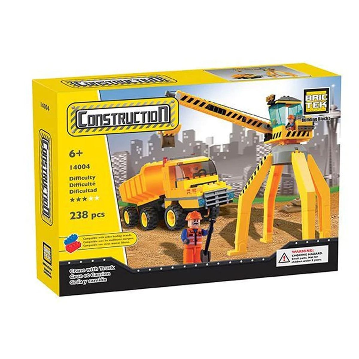 BRICTEK - BRICTEK BLOQUES ARMABLES CAMION CON GRUA