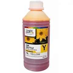 GENERICO - Botella de tinta universal 1 Litro Yellow