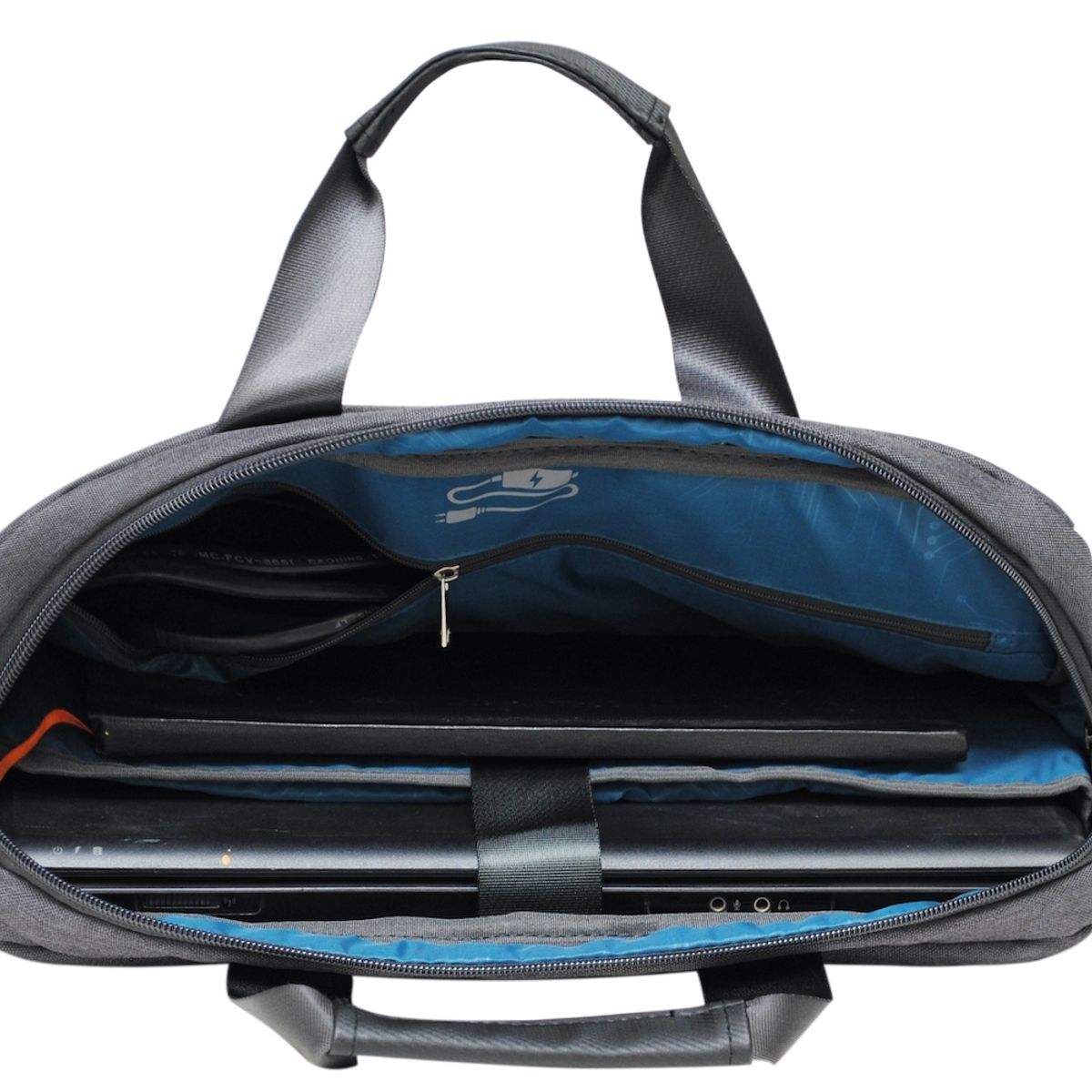 HEAD - Maletín Officer L Melange Portalaptop Gris Head