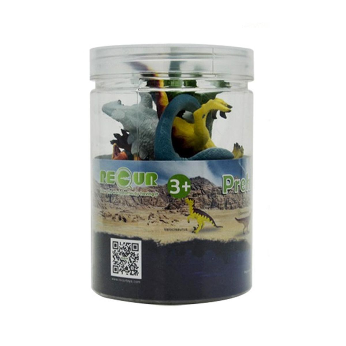 RECUR - Set Figuras de Animales Prehistóricos 6 Piezas Set B Recur