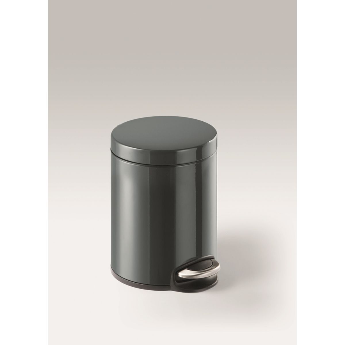 DURABLE - Papelero 5L Metalico Durable Con Pedal Antracita