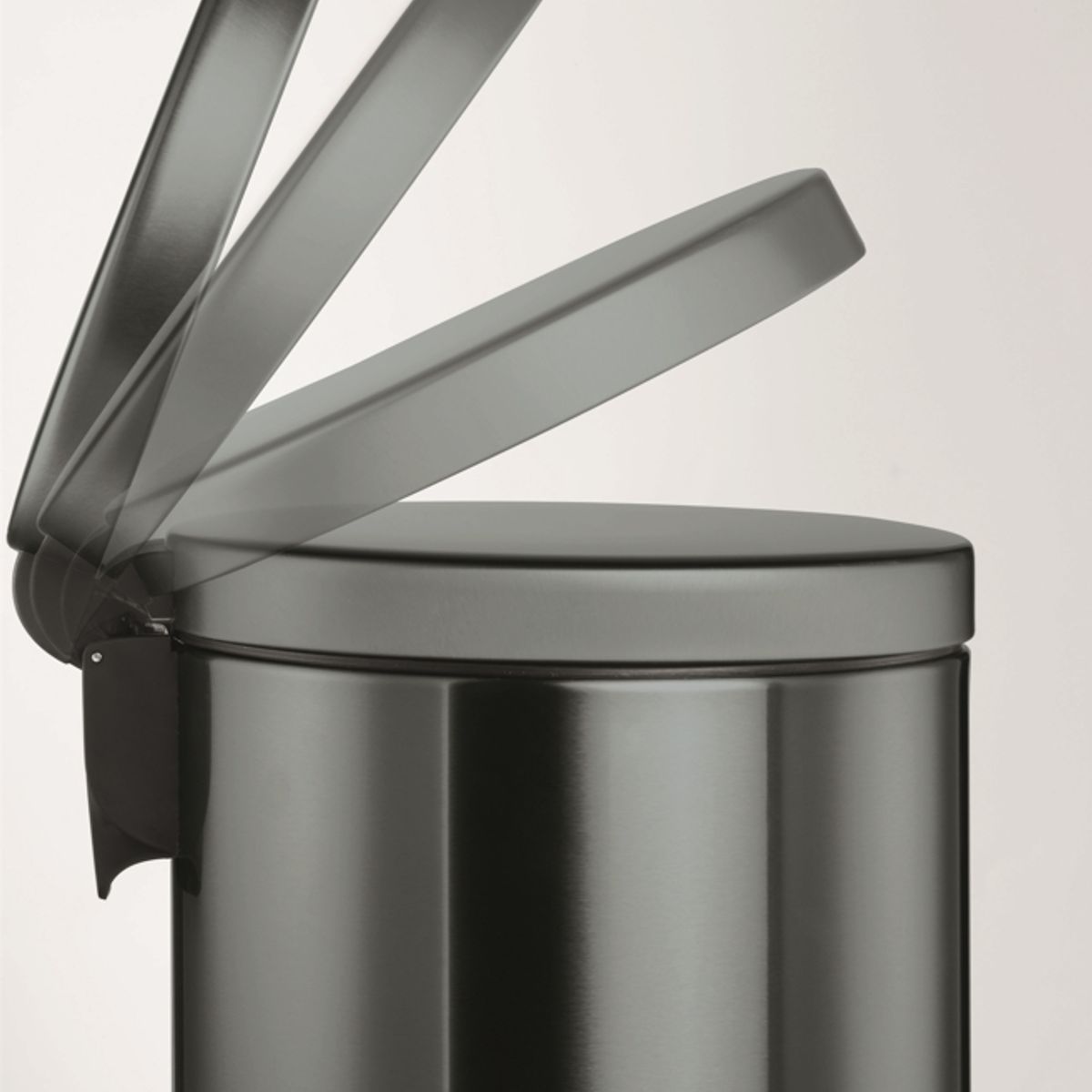 DURABLE - Papelero 5L Metalico Durable Con Pedal Antracita