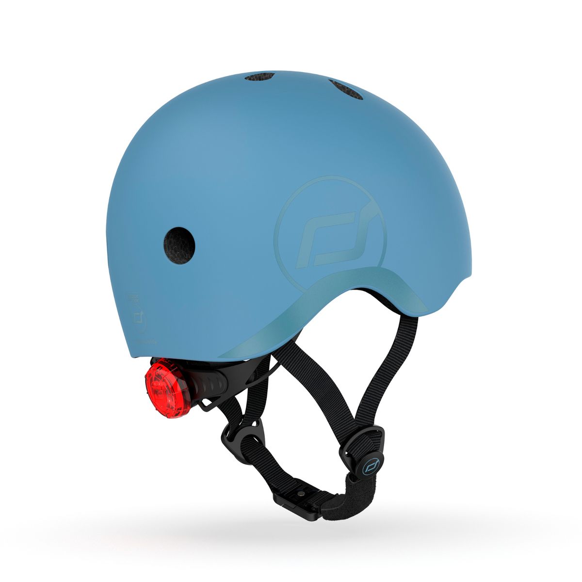 SCOOT AND RIDE - Casco Ajustable S-M Acero Scoot and Ride