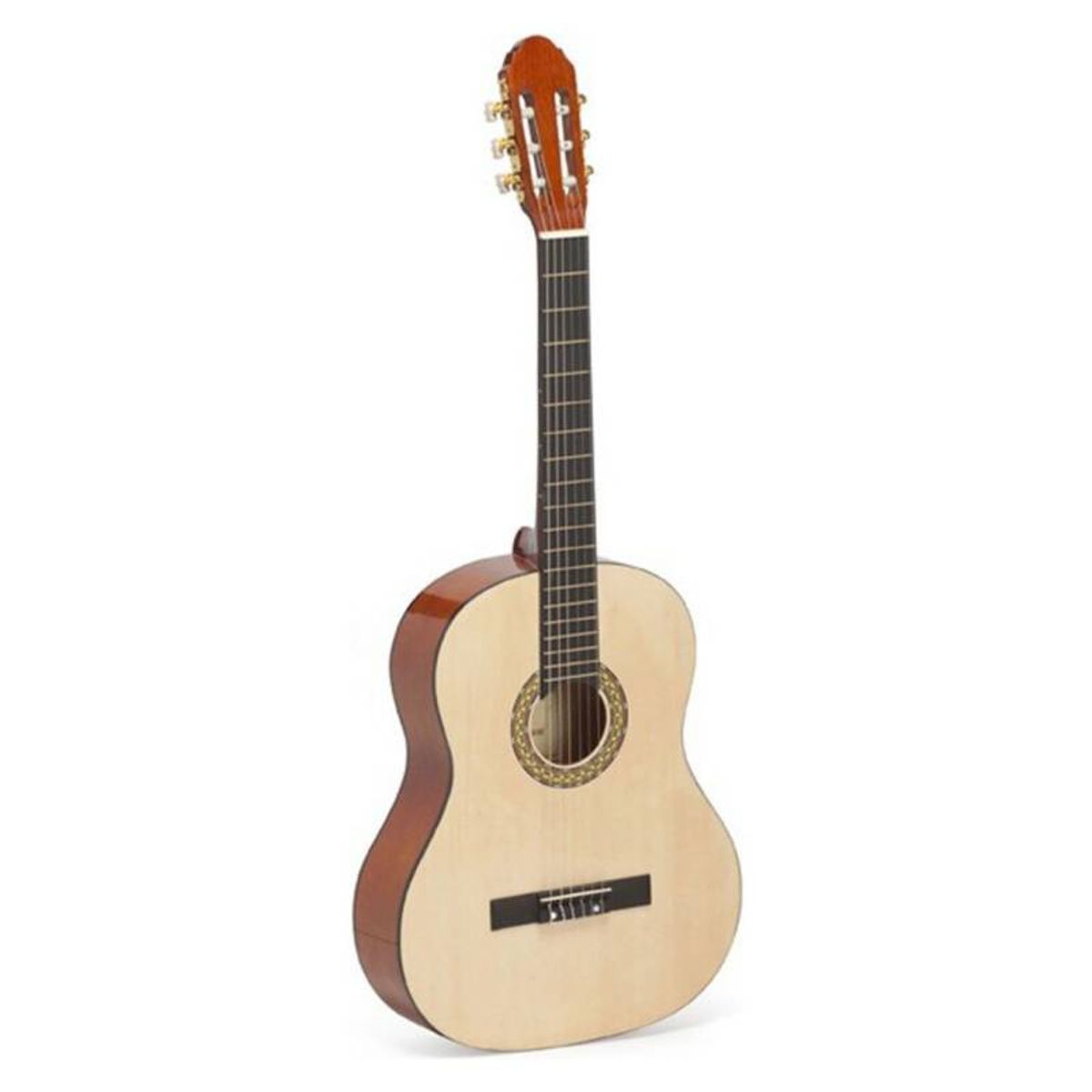 ALAGUEZ - Guitarra Acustica Alaguez AZ-39N 39 Pulgadas Con Funda.