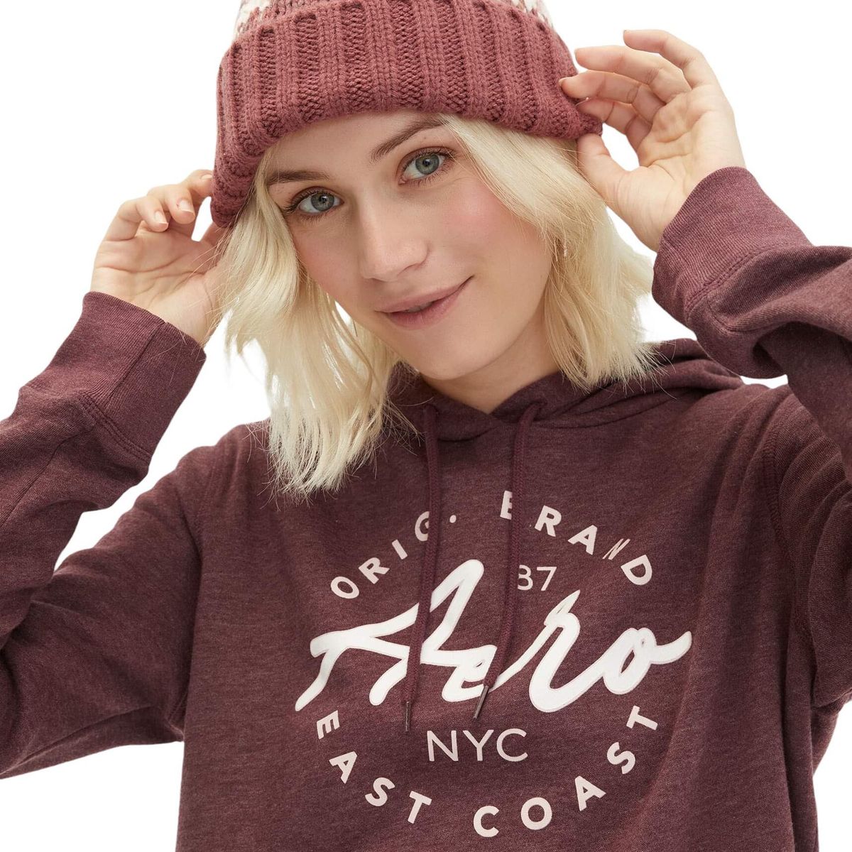 AEROPOSTALE - POLERON AEROPOSTALE CON LOGO