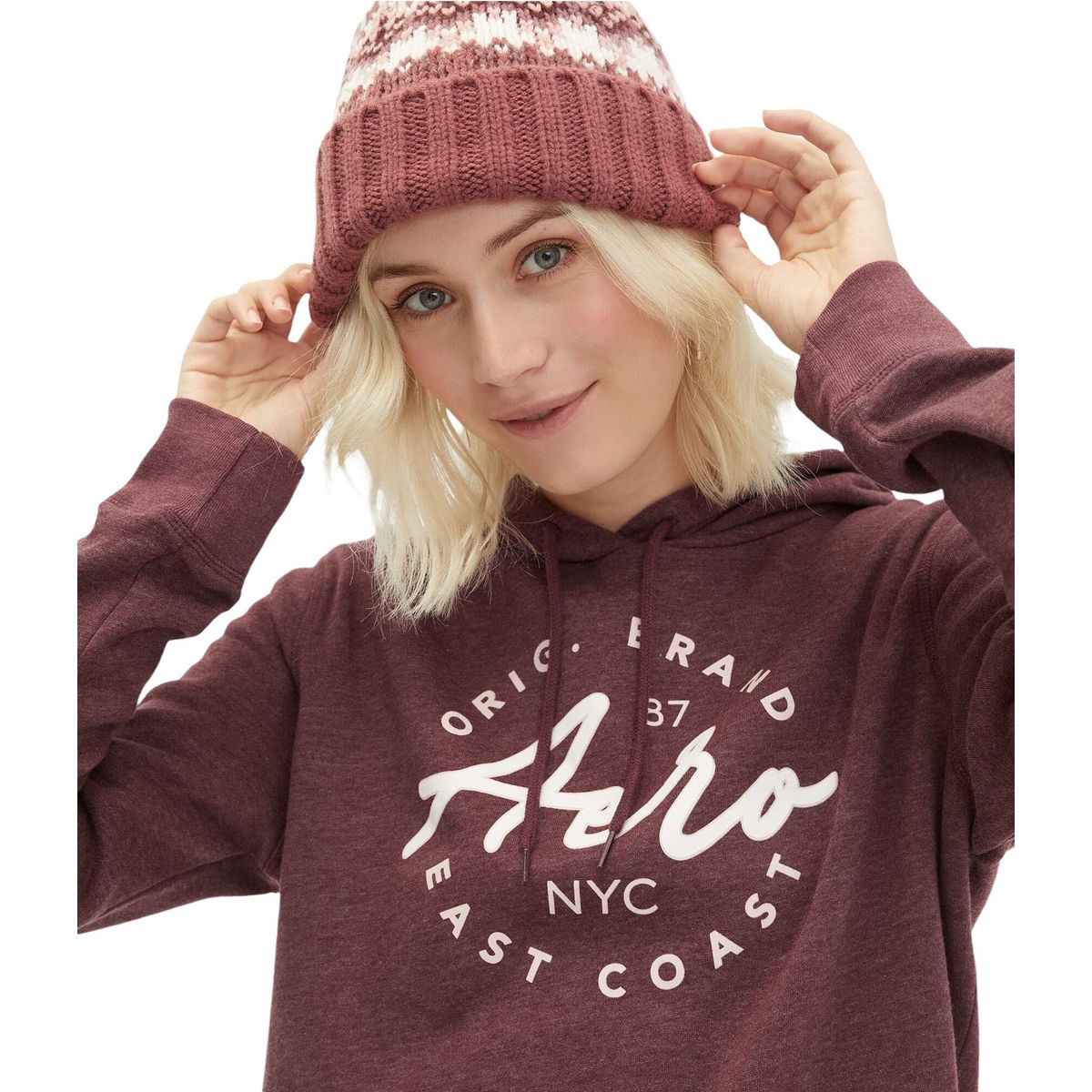 AEROPOSTALE - POLERON AEROPOSTALE CON LOGO