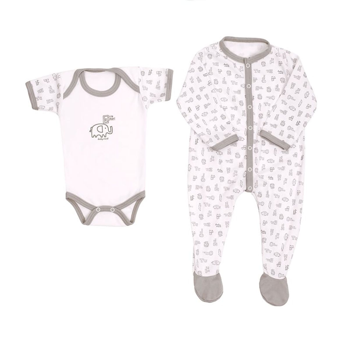BABY MINK - Set de 1 pijama y body