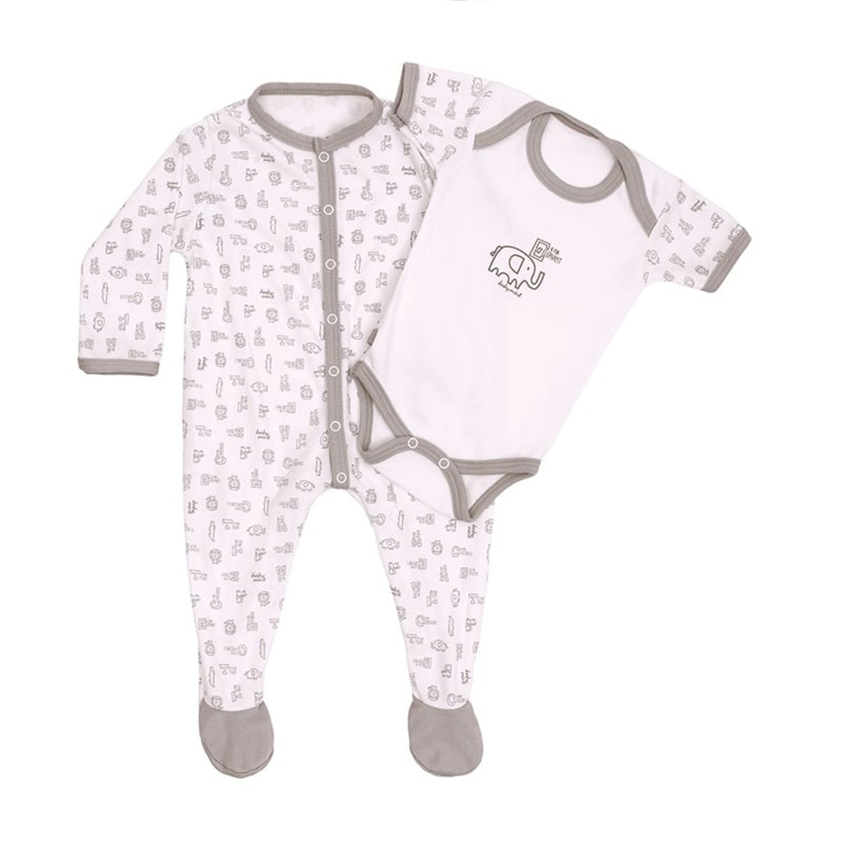 BABY MINK - Set de 1 pijama y body