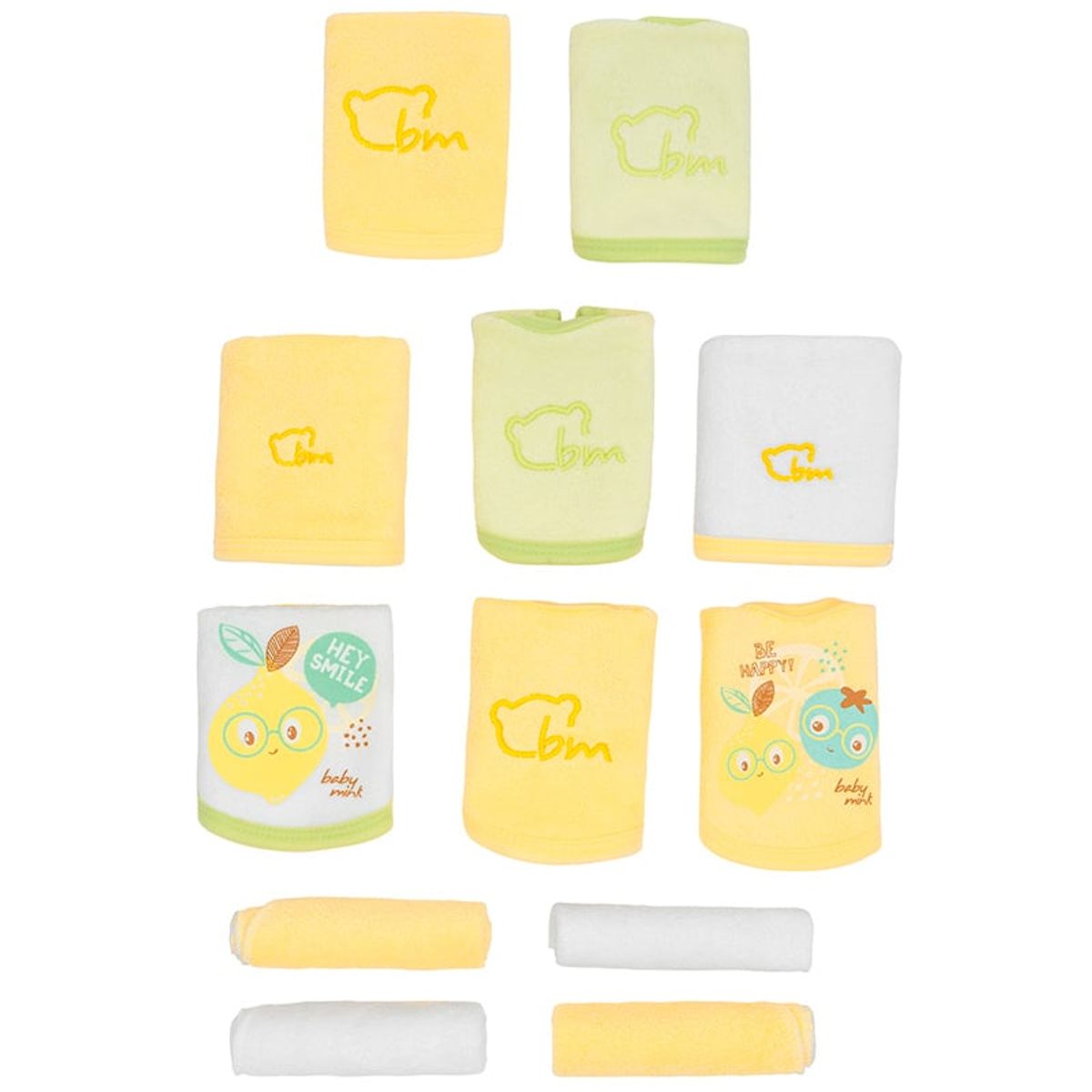 BABY MINK - Set para comer 10 piezas ABC Lunch