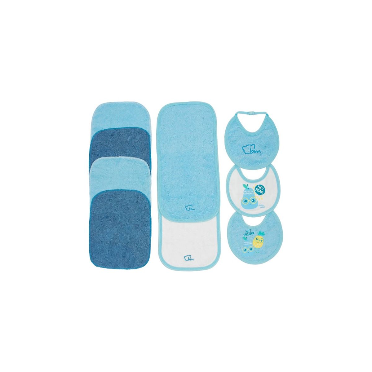 BABY MINK - Set para comer 10 piezas ABC Lunch