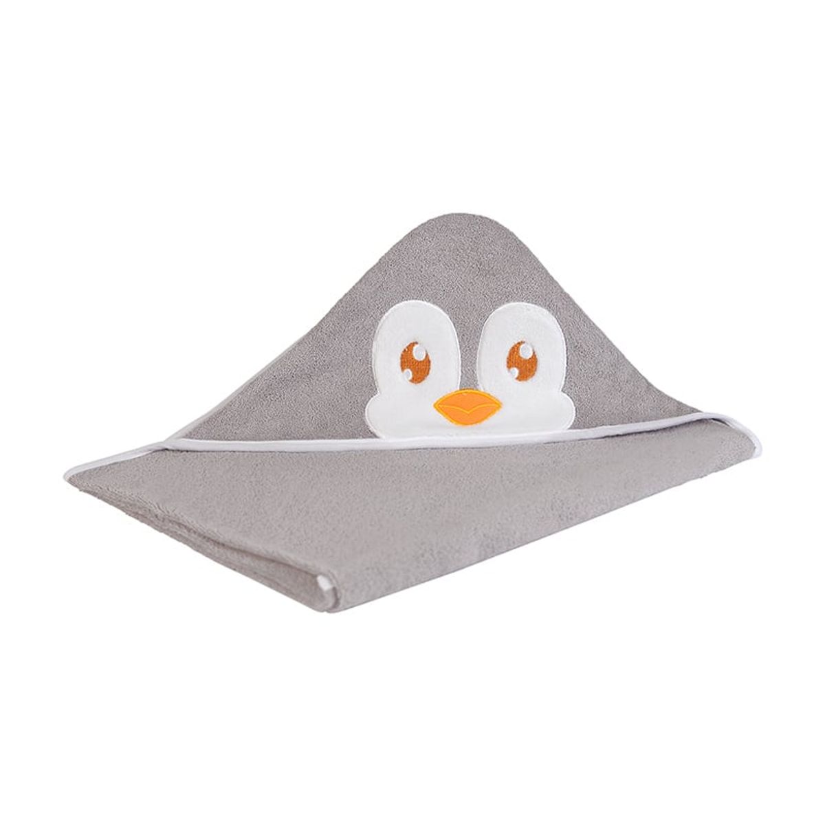 BABY MINK - Toalla con capucha con bordado hooded