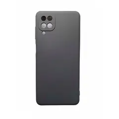 GENERICO - Carcasa Para Samsung A12 Goma Negro