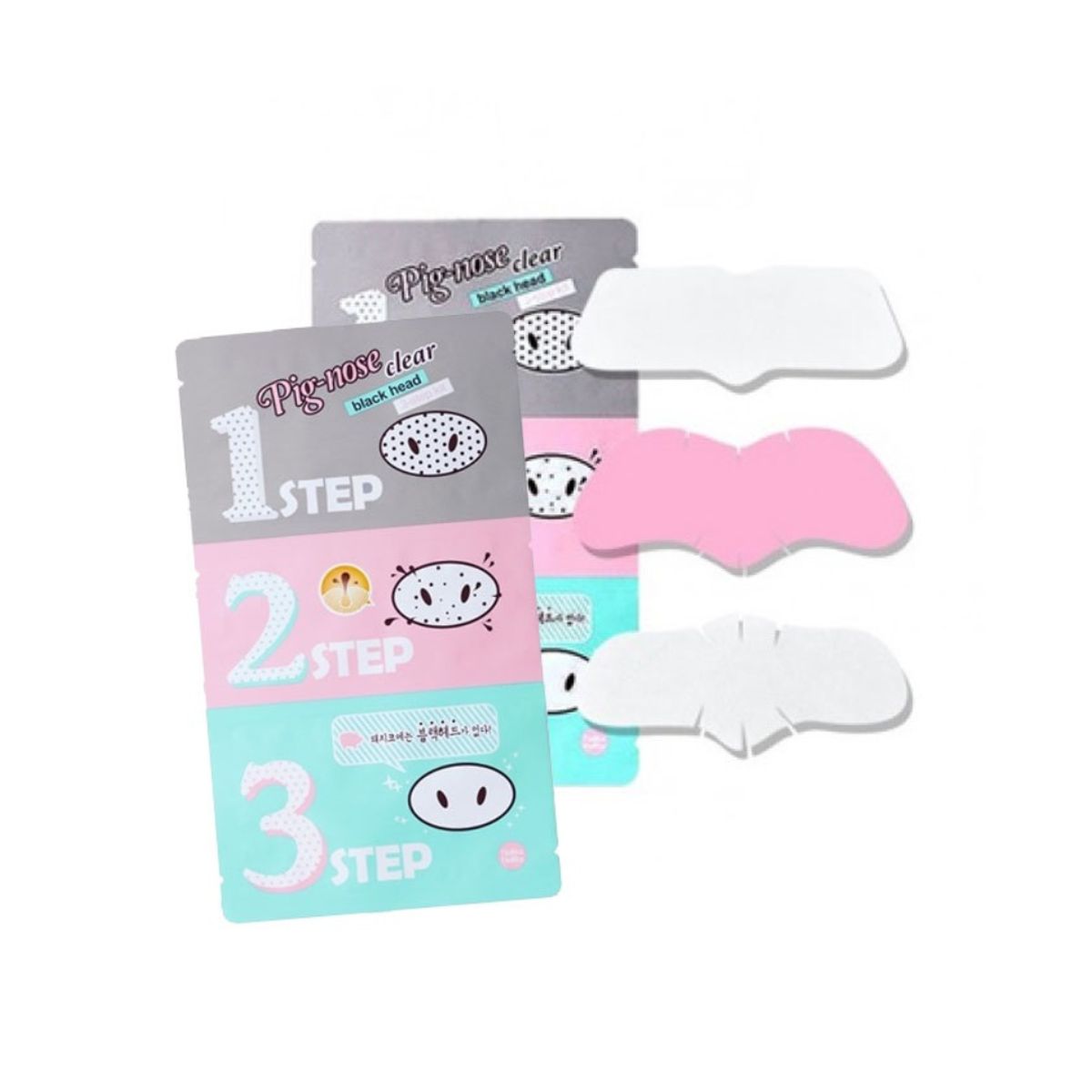 HOLIKA HOLIKA - Parches Puntos Negros Pig Nose Holika Cosmética Coreana