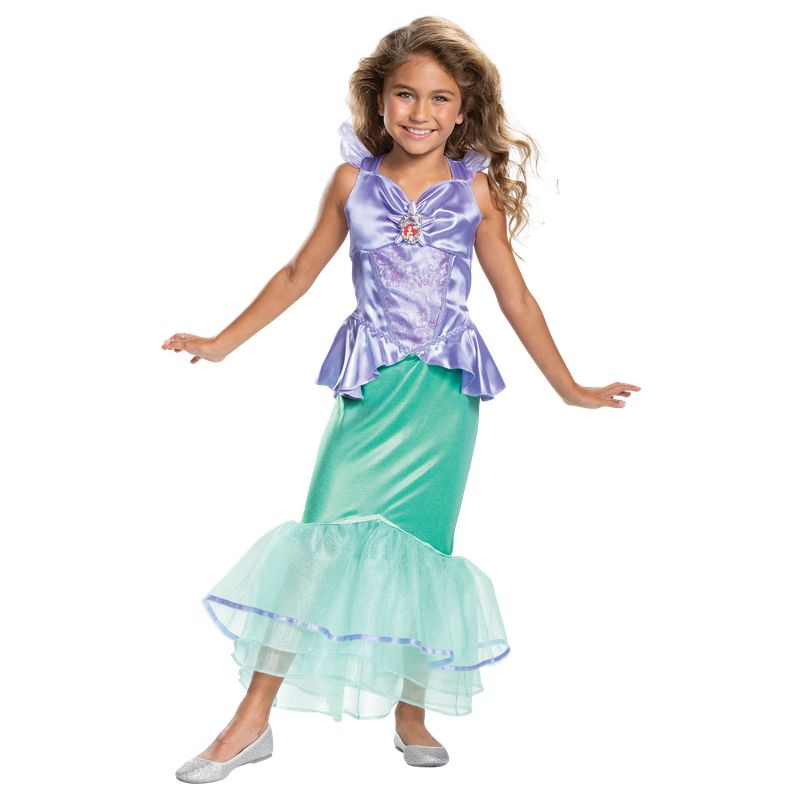DISNEY - Disfraz para niña Princesa Ariel