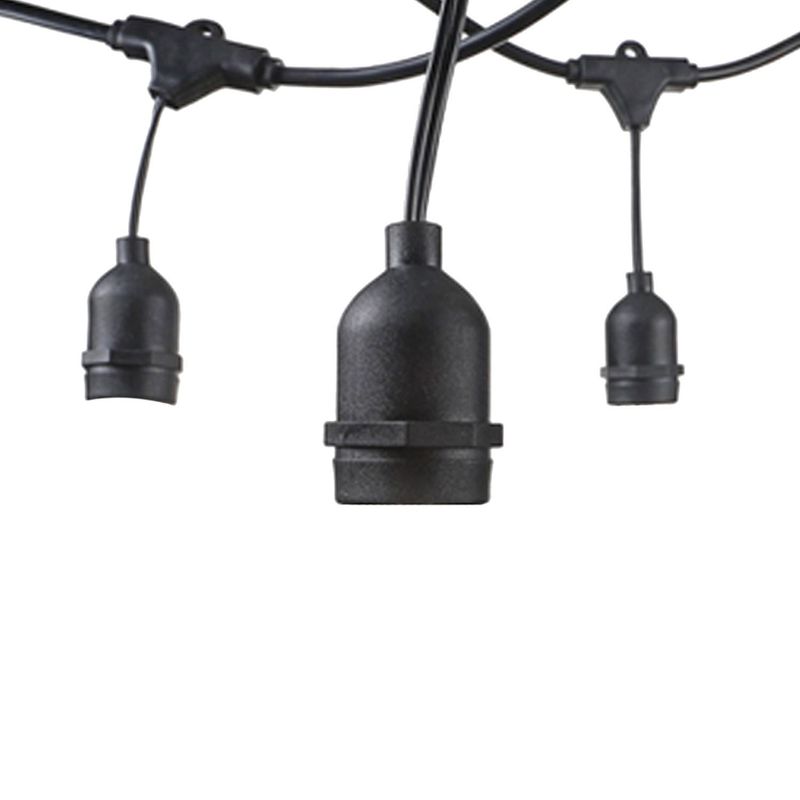 WANT - Guirnalda de Luces Exterior E-27 10M