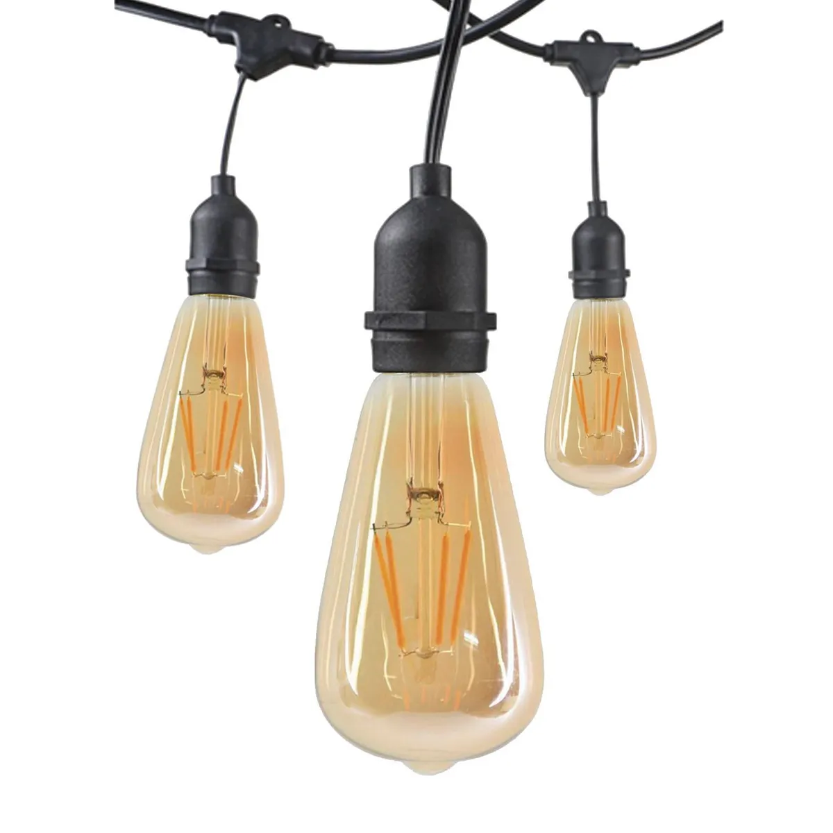 WANT - Guirnalda 10 Metros Con Ampolletas Edison 4w E27