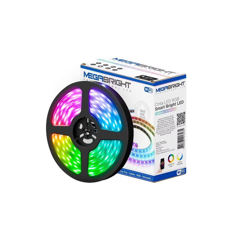 HB LEDS - Cinta LED Smart RGB 5m  CCT Inteligente WIFI
