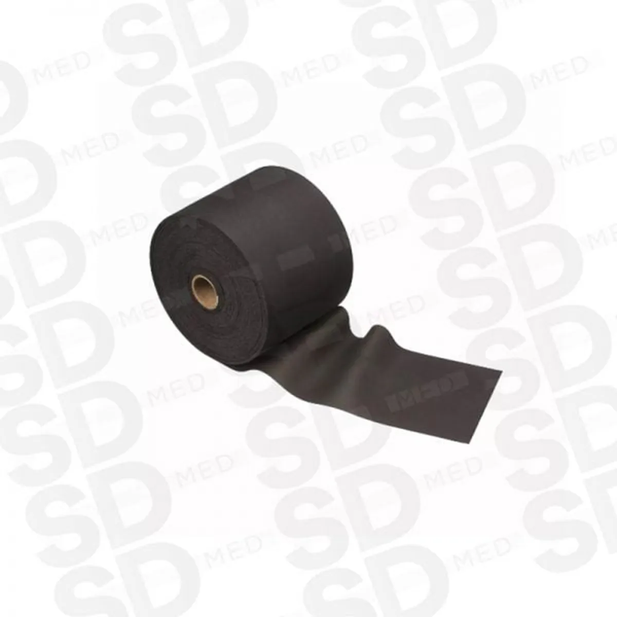SDFIT - Banda Elástica Negro 15cm x 45mt Rollo
