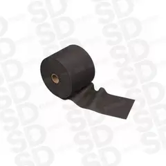 SDFIT - Banda Elástica Negro 15cm x 45mt Rollo