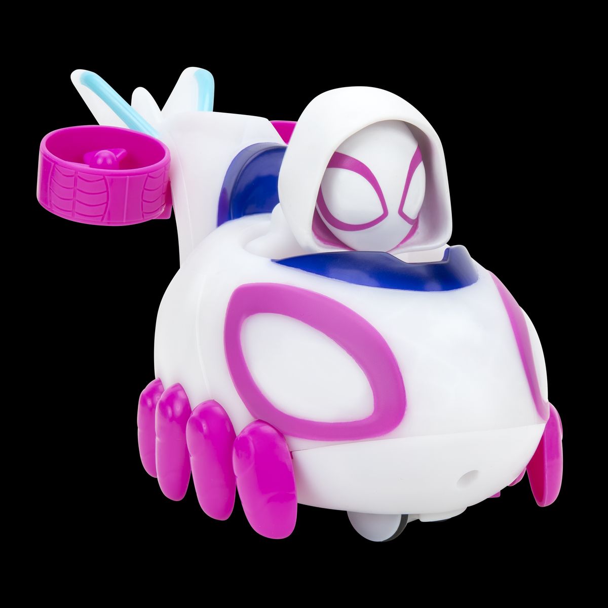 MARVEL - Marvel Spidey - Figura de Ghost-Spider y Helicóptero