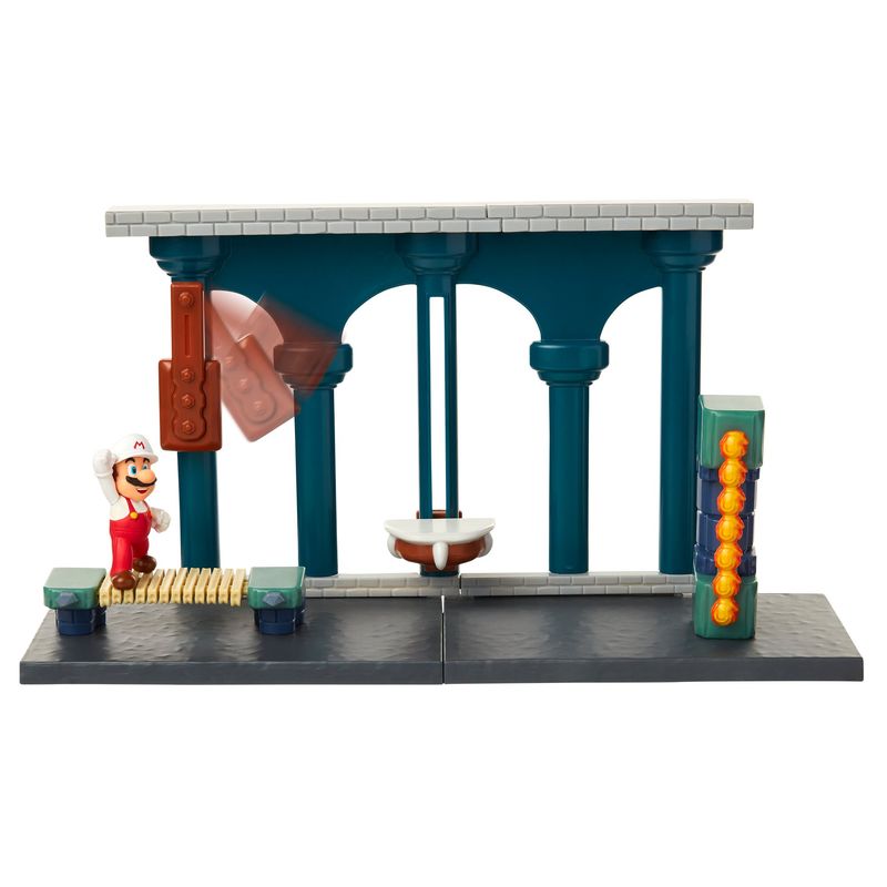 NINTENDO - Playset Castillo de Lava Super Mario
