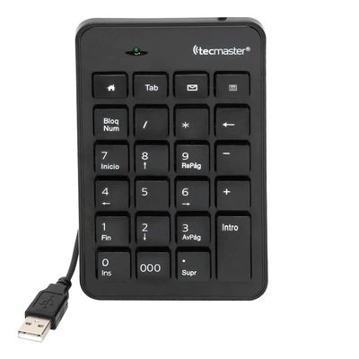 Imagen 2 del producto Teclado Numérico USB Profesional de Teclas Planas TM-100504