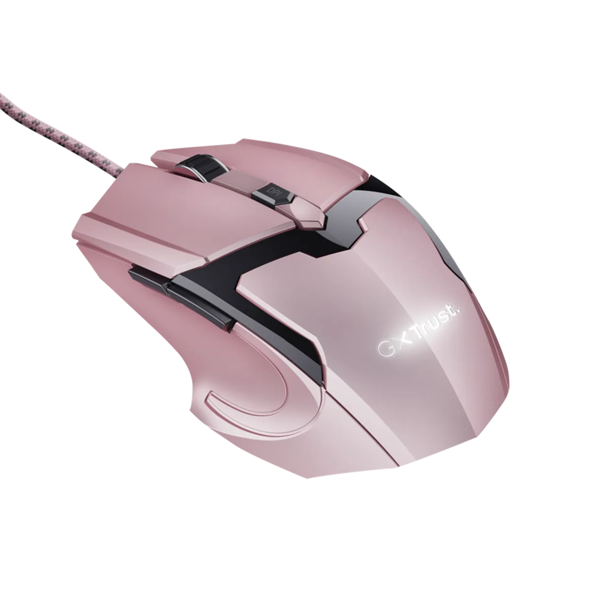 TRUST - Mouse Gamer Rosado Trust Gxt 101P Retro-iluminado
