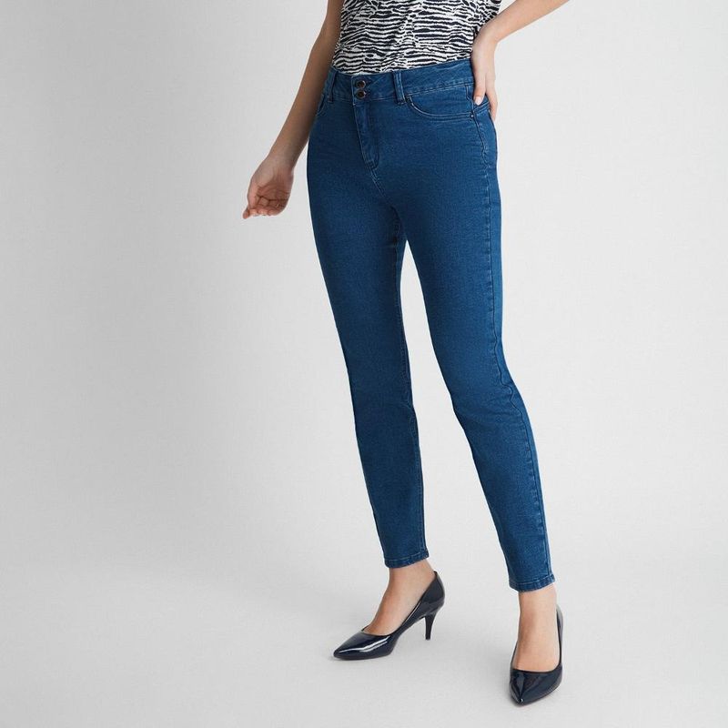 LORENZO DI PONTTI - Jeans Pitillo Push Up Control De Abdomen LORENZO DI PONTTI