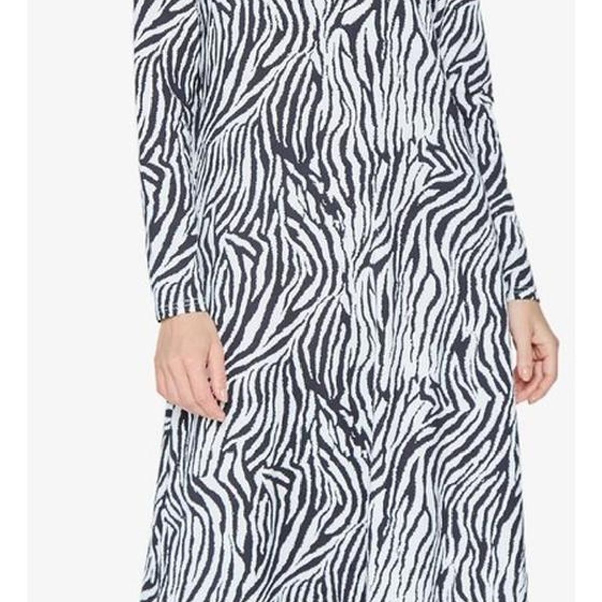 JACINTA TIENDA - Vestido María print zebra Jacinta Tienda.-----