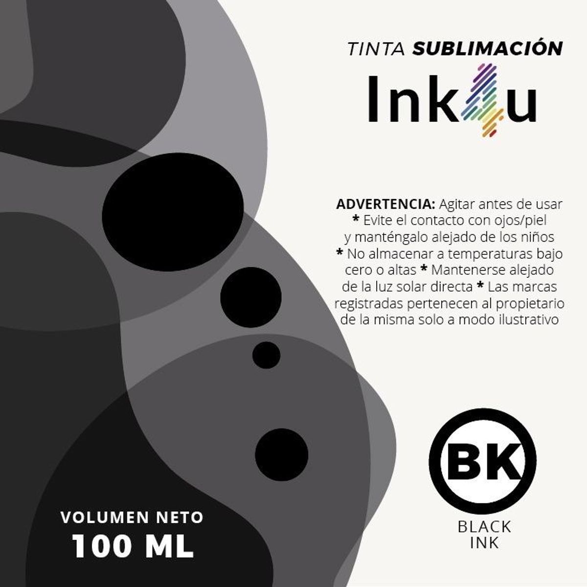 DETODOYMAS - Tinta Sublimación Premium Universal 100ml Colores - Amarillo