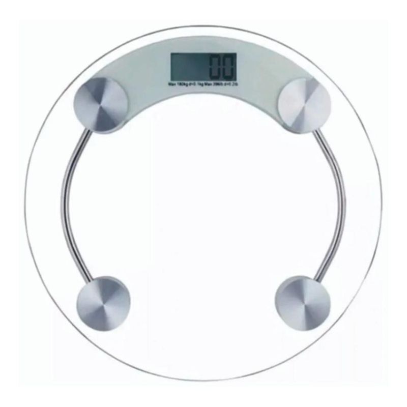 DETODOYMAS - Balanza Digital Pesa De Baño Diseños 150 Kg - Blanco