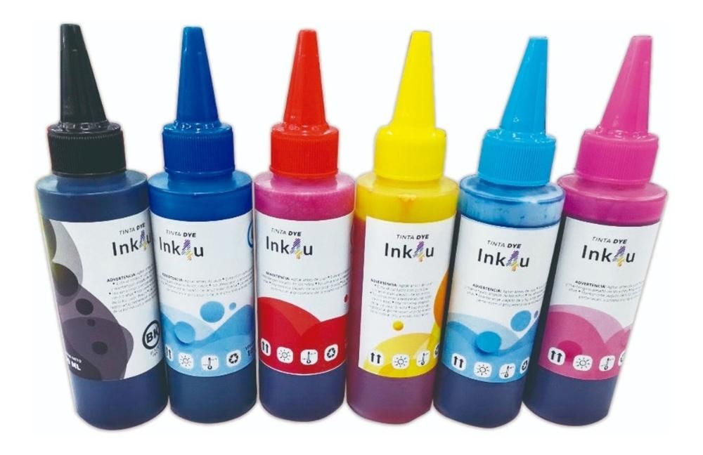 Tinta Dye Premium Universal Todos Los Colores 100ml - Celeste