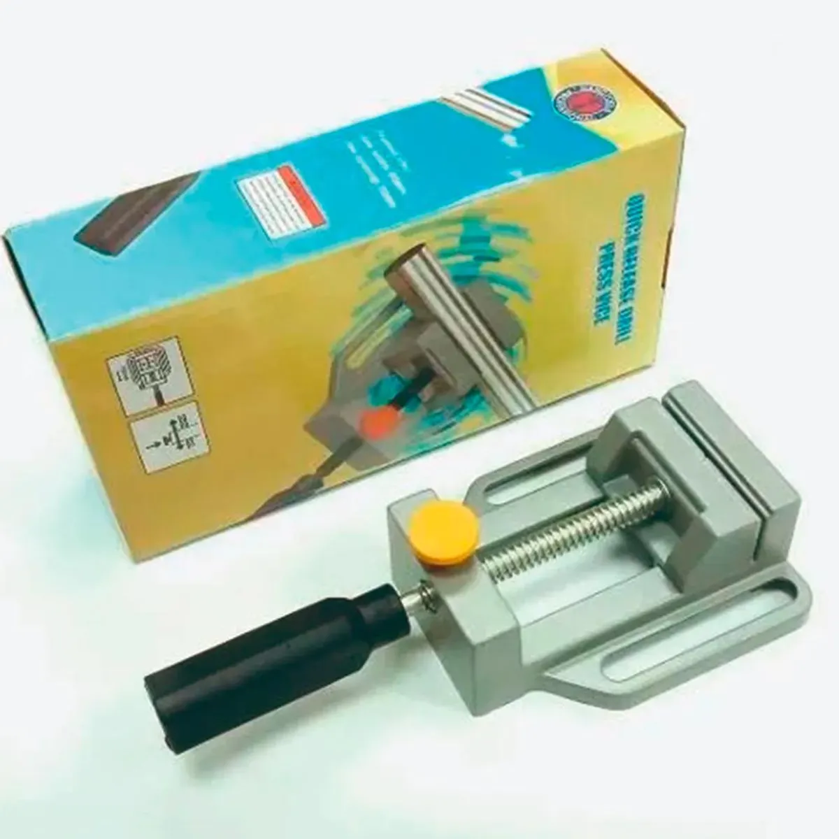 DETODOYMAS - Prensa Plana Para Soporte De Taladro Y Mesa De Trabajo DETODOYMAS