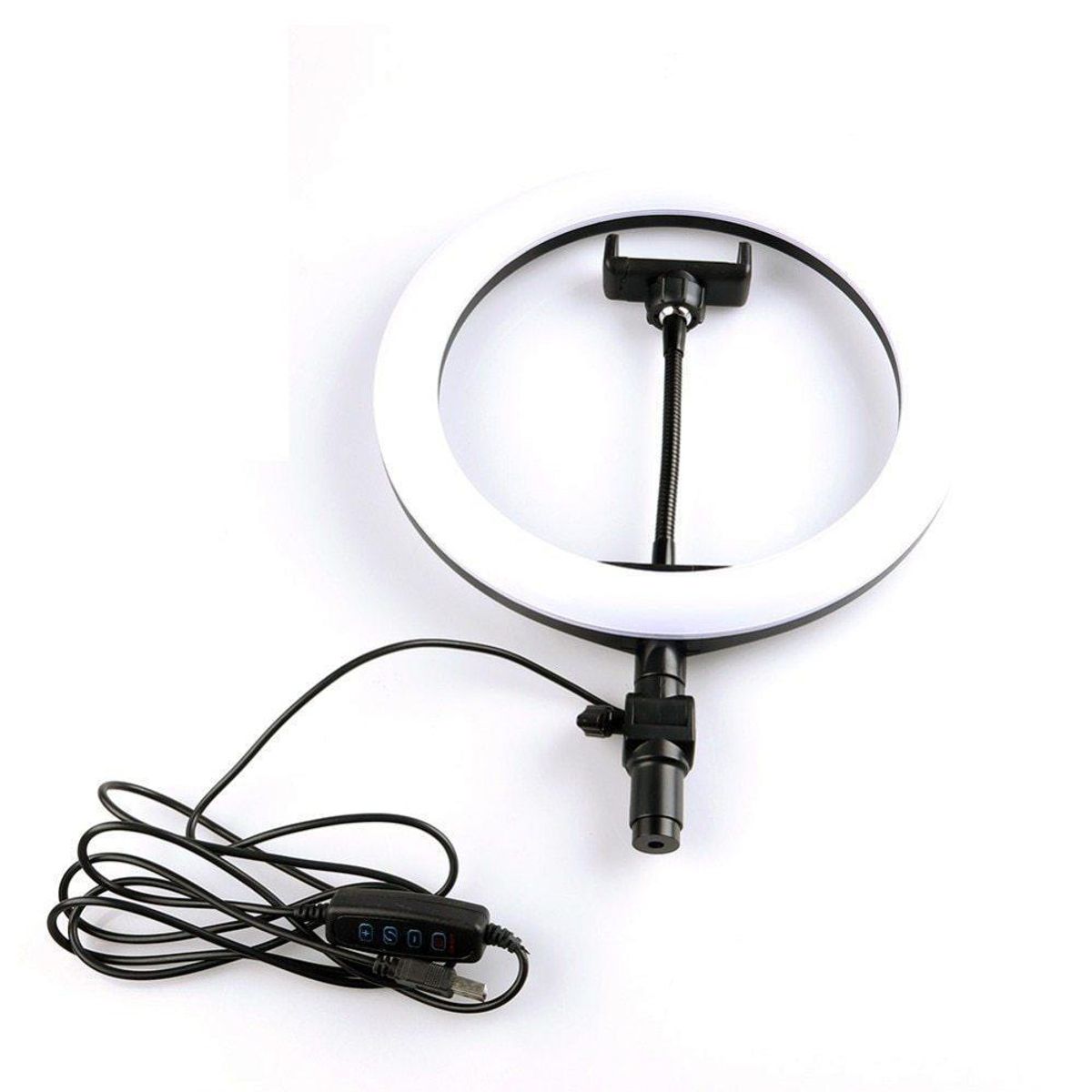 DETODOYMAS - Selfie Aro Led / Bluetooth / Fotografía / Luz Ajustable DETODOYMAS