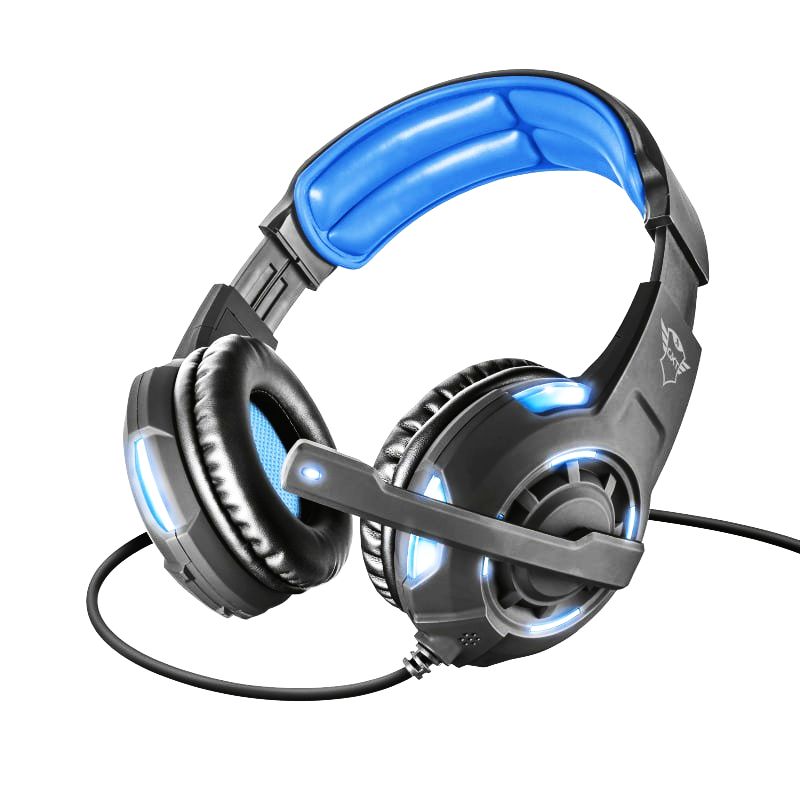 TRUST - Audifonos USB Trust GXT 350 Radius Sonido Envolvente 7.1 LED - Negro