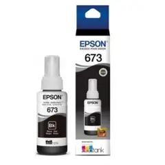 EPSON - Botella de tinta 673 / T673120 Negro