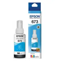 EPSON - Botella de tinta 673 / T673220 Cyan