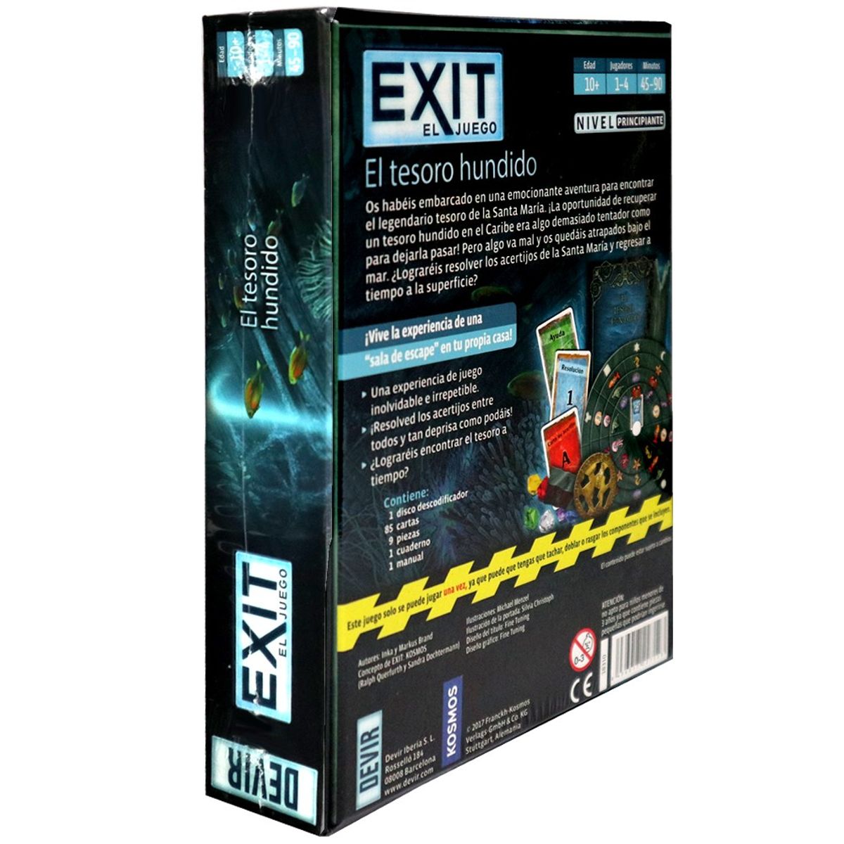 TOP10BOOKS - JUEGO Exit: El Tesoro Hundido