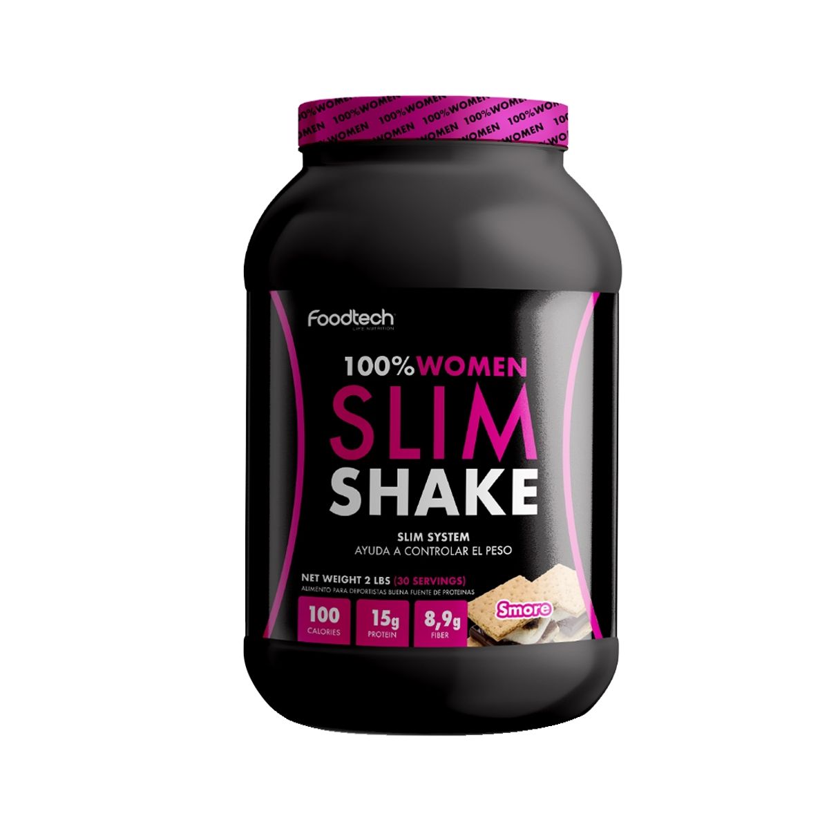 FOODTECH - 100% Women Slim Shake 2 Lbs - Foodtech Smore