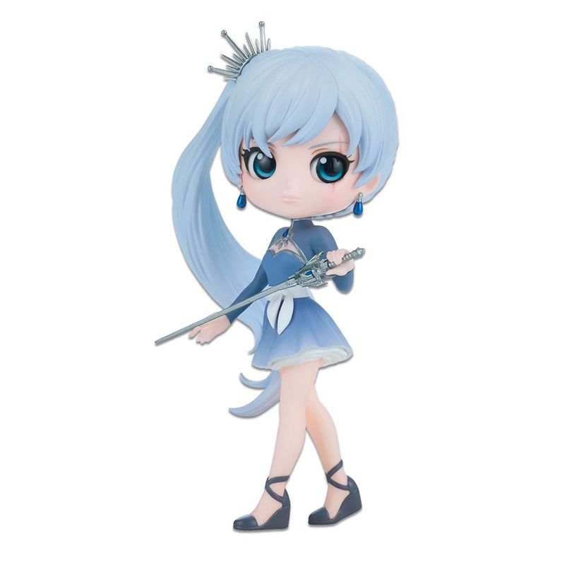 BANPRESTO - BANDAI FIGURA COLECCIONABLE RWBY QPOSKET WEISS SCHNEE