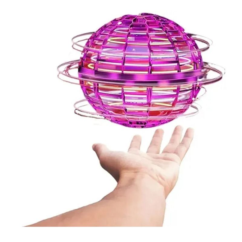 FELIZ - Pelota Voladora Con Luz Led Mini Drone