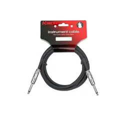 KIRLIN - Cable de Instrumento 6 Mts. Conectores Metálicos