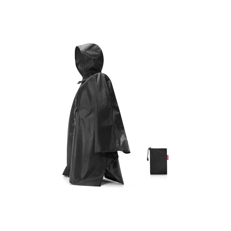 REISENTHEL - Poncho plegable - black REISENTHEL