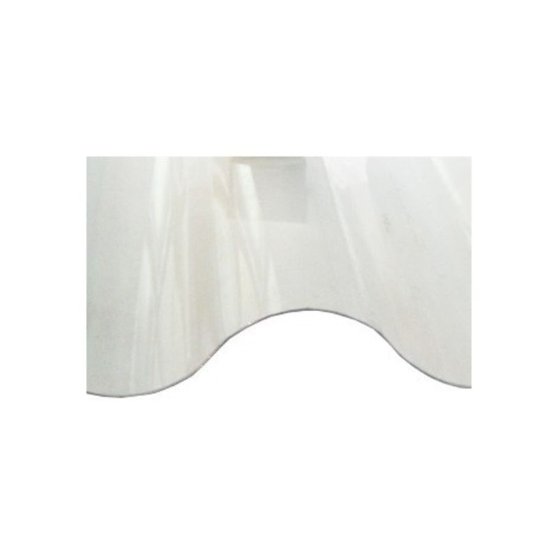 DVP - Policarbonato Ondulado 0,81x2,0mts 0,5mm Transparente DVP DVP
