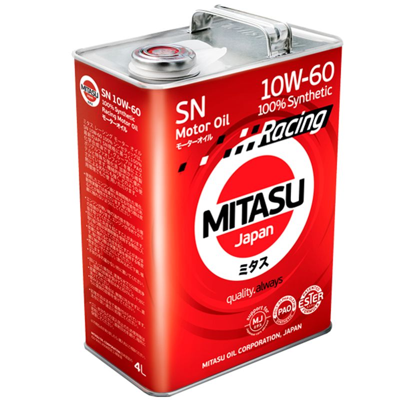 MITASU - Aceite 10W60 SN Full Sintético