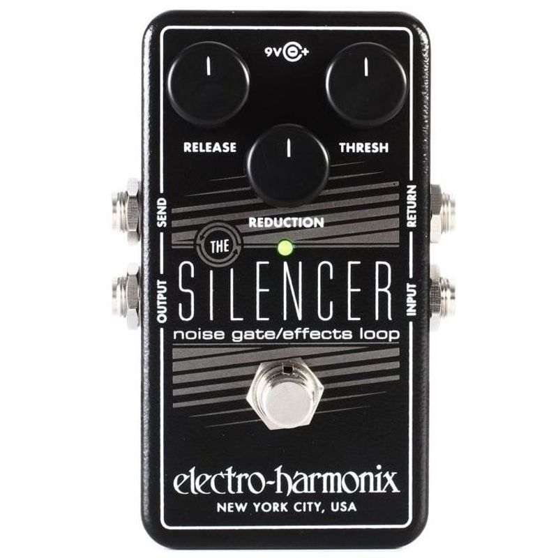 ELECTRO HARMONIX - Pedal Noise Gate/Looper de efectos Electro-Harmonix Silencer ELECTRO HARMONIX