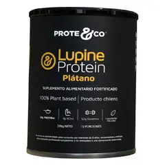 PROTE&CO - Proteína vegana Lupine Protein Plátano