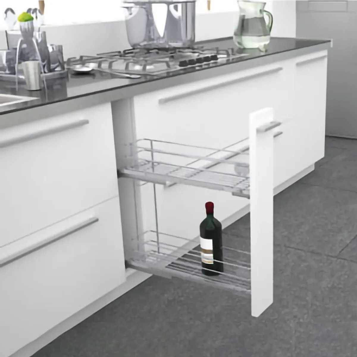 DVP - Especiero Con 2 Bandejas Extraible 150mm Dvp