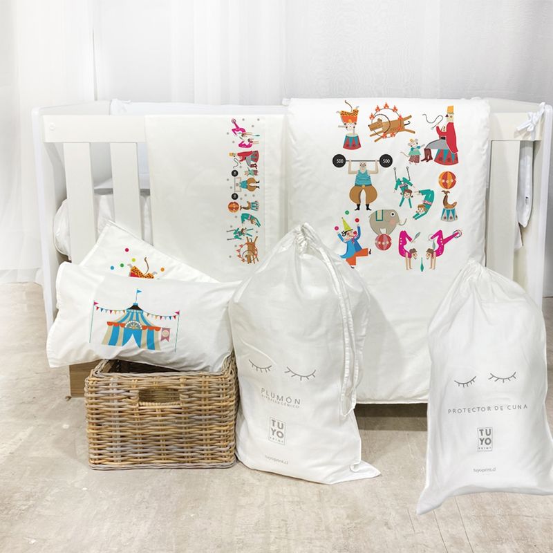 TUYO PRINT - Set Cuna Circo - Tuyo Print