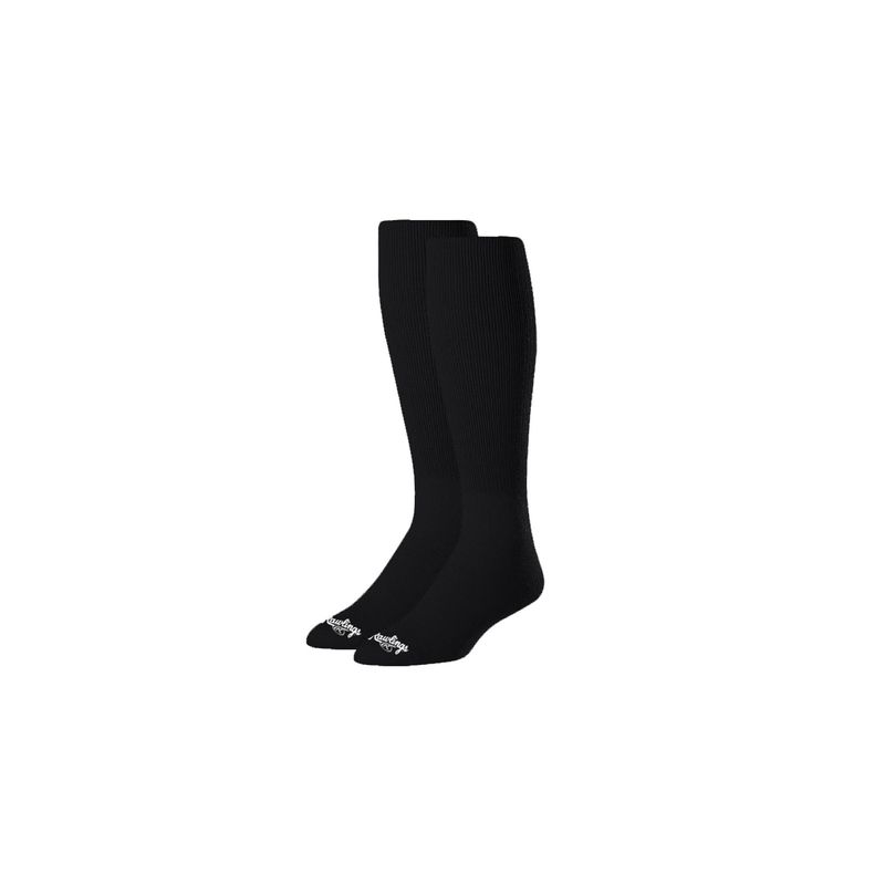 RAWLINGS - Medias De Baseball Rawlings Negro (2 Pares) RAWLINGS